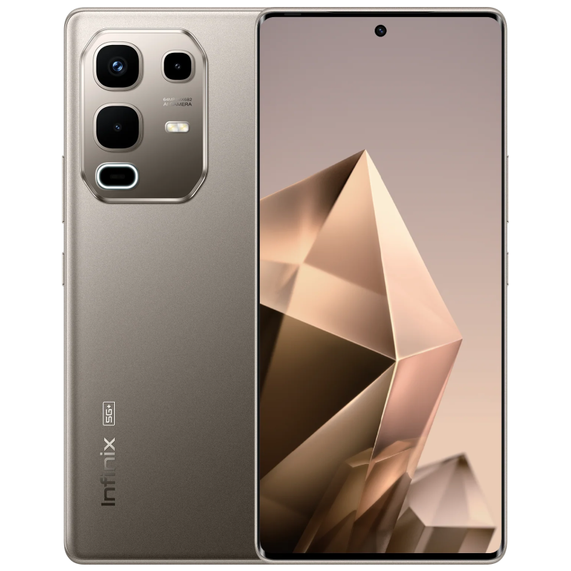 Smartphone Infinix NOTE 50s 5G / 8 Go / 256 Go / Gris Titane - photo 1