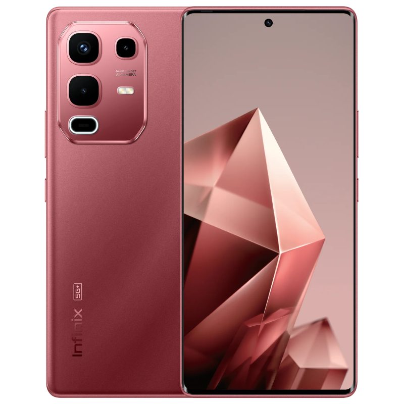 Smartphone Infinix NOTE 50s 5G / 8 Go / 256 Go / Rouge Rubis - photo 1