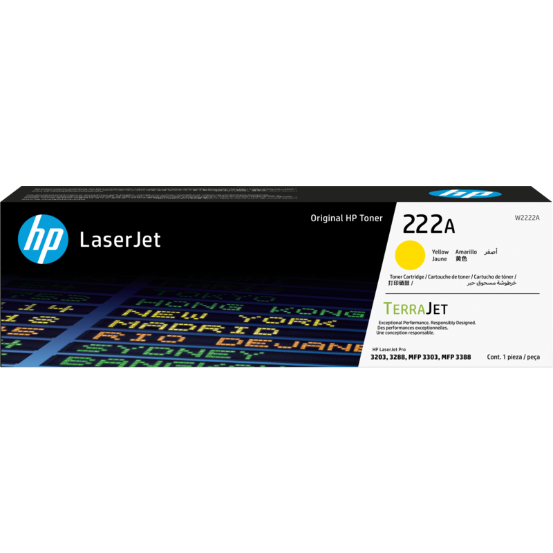 Toner HP LaserJet authentique W2222A / Yellow - HP - photo 1