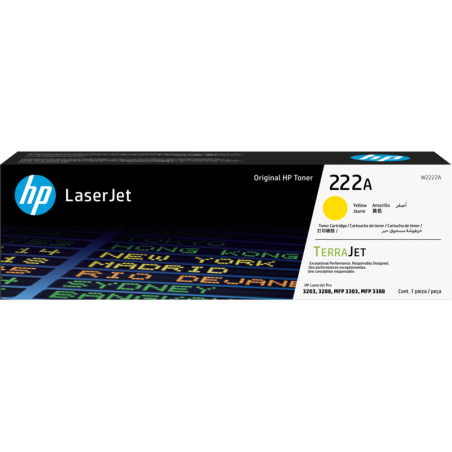 Toner HP LaserJet authentique W2222A / Yellow - HP - photo 3