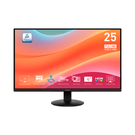 Écran MSI Pro MP252L 24.5" Full HD IPS / 100 Hz / Noir - MSI - photo 6