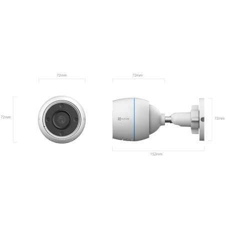 Caméra de surveillance EZVIZ WIFI Smart H3C full HD OUTDOOR - photo 14