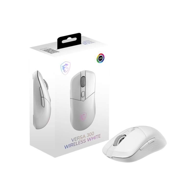 Souris Gaming MSI VERSA 300 WIRELESS / Bluetooth / USB / Blanc - MSI - photo 5
