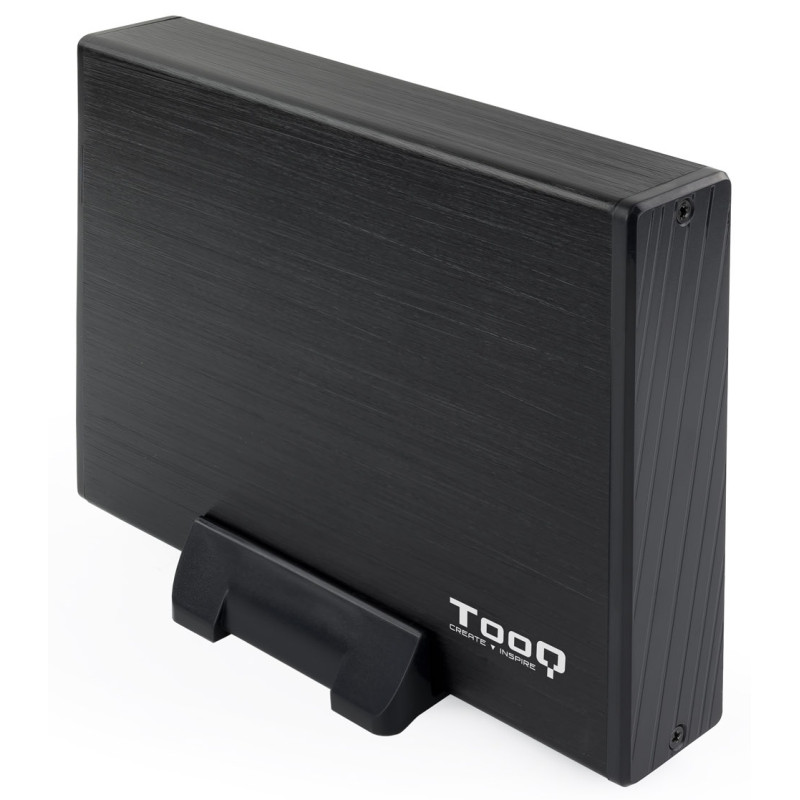 Boîtier externe USB 3.1 TooQ TQE-3527 - S-ATA 3,5" / Noir - photo 1