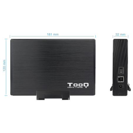 Boîtier externe USB 3.1 TooQ TQE-3527 - S-ATA 3,5" / Noir - photo 17