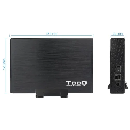 Boîtier externe USB 3.1 TooQ TQE-3527 - S-ATA 3,5" / Noir - photo 17