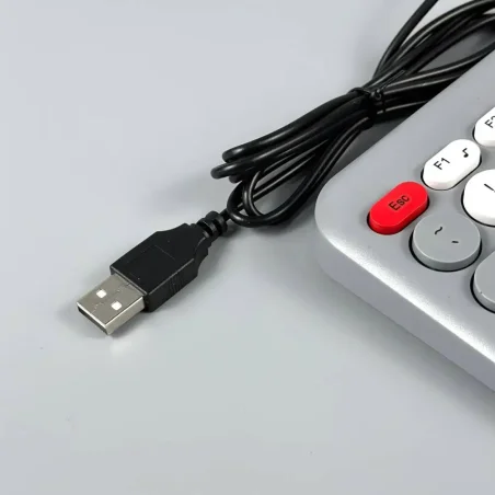 Clavier USB JEDEL K35 CHOKOLATE SLIM - photo 12
