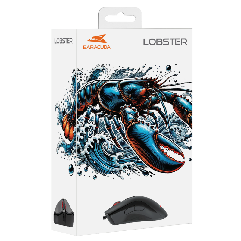 Souris Gaming Baracuda BGM-081 LOBSTER / Noir - photo 6