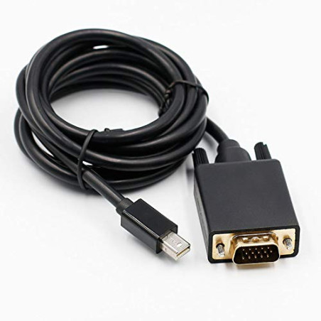 Cable Mini Display to VGA 1.8M / Noir - photo 5