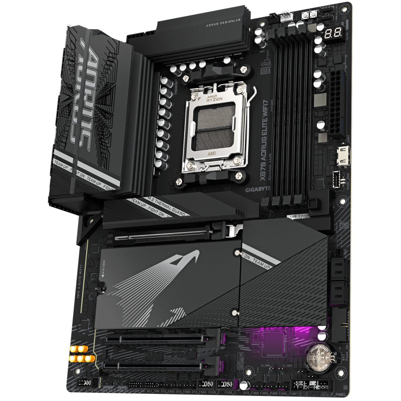 Carte Mère Gigabyte X870 AORUS ELITE WIFI 7 / AM5 / ATX / DDR5 - Gigabyte - photo 2