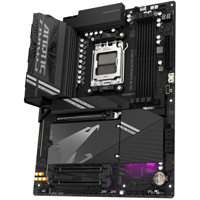 Carte Mère Gigabyte X870 AORUS ELITE WIFI 7 / AM5 / ATX / DDR5 - Gigabyte - photo 2