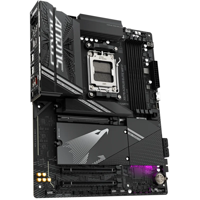 Carte Mère Gigabyte X870 AORUS ELITE WIFI 7 / AM5 / ATX / DDR5 - Gigabyte - photo 5