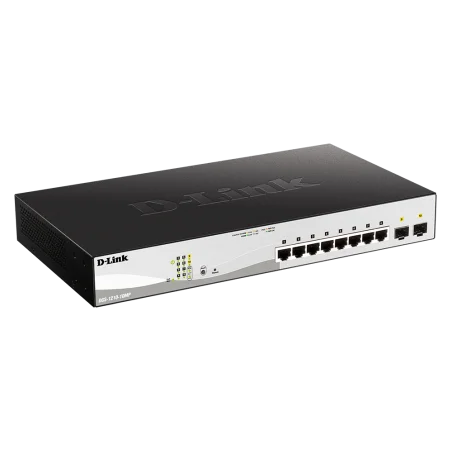 Switch DLINK 8 GIGA PoE + 2 SFP ports Smart  130W - photo 5