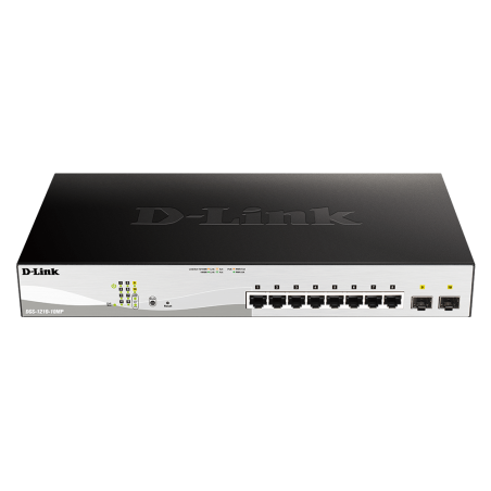 Switch DLINK 8 GIGA PoE + 2 SFP ports Smart  130W - photo 7