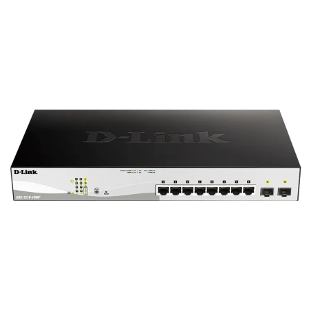 Switch DLINK 8 GIGA PoE + 2 SFP ports Smart  130W - photo 7