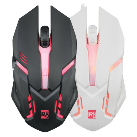 SOURIS 6D Gaming -RGB LED Light - R8 - 1632 - 3 600 DPI - BLACK - photo 5
