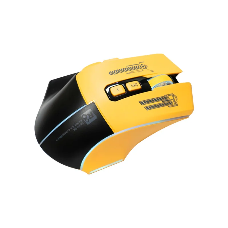 SOURIS OPTIQUE 7D GAMING -  R8 - 1639 -YELLOW - photo 3