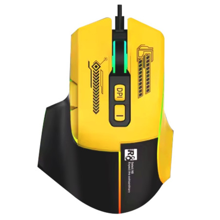SOURIS OPTIQUE 7D GAMING -  R8 - 1639 -YELLOW - photo 5