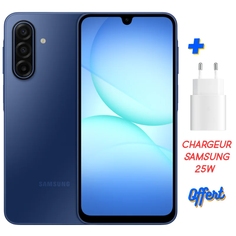 Smartphone Samsung Galaxy A17 5G / 12Go / 128 Go / Bleu