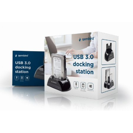Station d'accueil USB 3.0 pour disques durs SATA, noir - photo 14