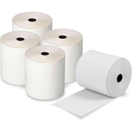 5x ROULEAU PAPIER THERMIQUE 80MM*60MM - photo 6
