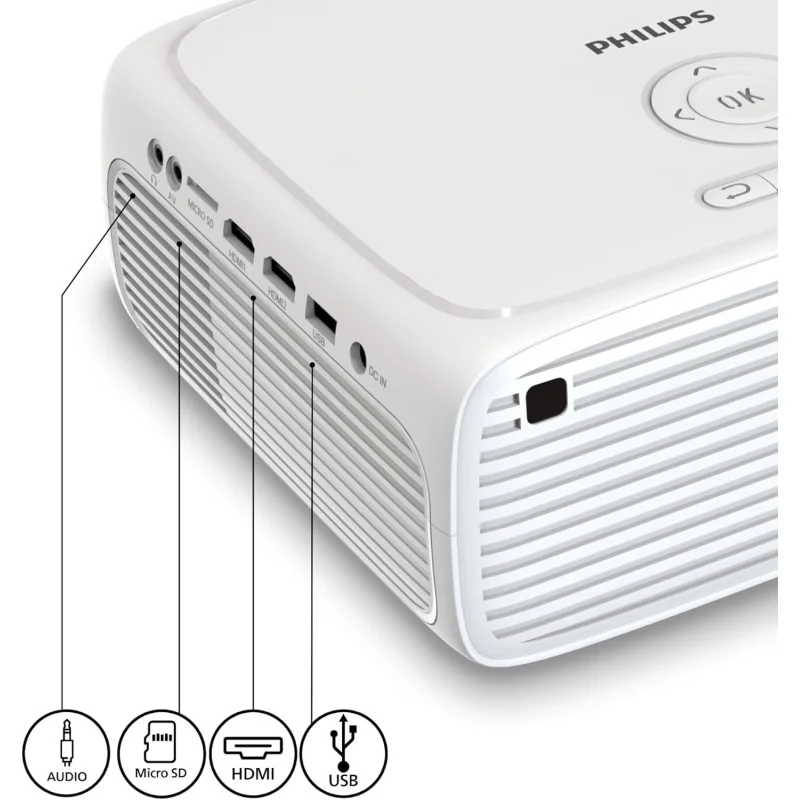 Vidéoprojecteur Philips NeoPix 200 / Blanc - Philips - photo 3