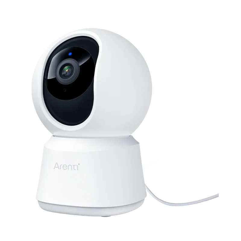Caméra De Surveillance Interne Arenti P2F 5MP UHD / WiFi / Panoramique / Inclinaison / Blanc