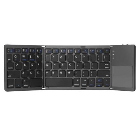 Clavier XTREMEMAC XWH-FLK-13 Pliable avec pavé tactile / Bluetooth / Gris sidéral - photo 5