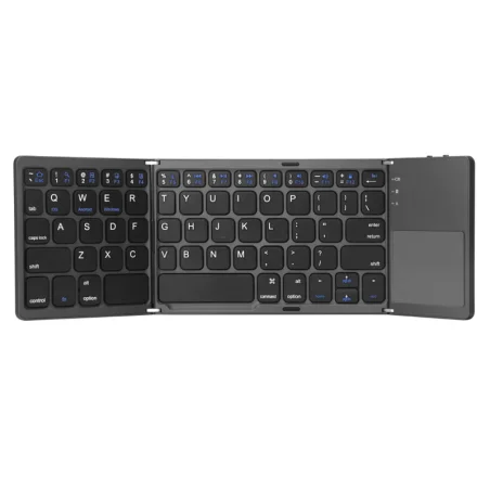 Clavier XTREMEMAC XWH-FLK-13 Pliable avec pavé tactile / Bluetooth / Gris sidéral - photo 5