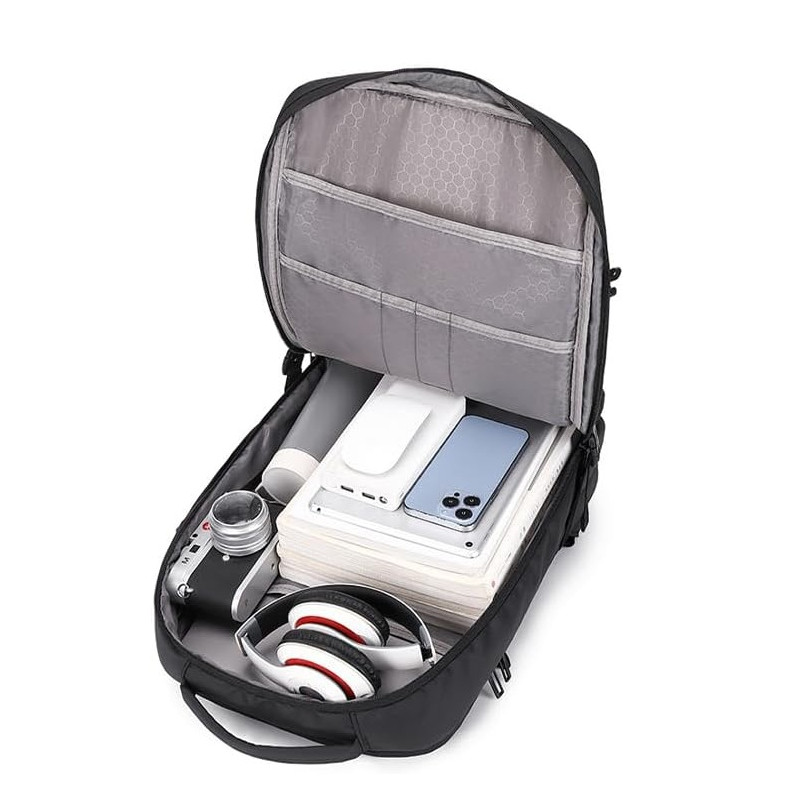 SAC A DOS POUR PC PORTABLE 15.6" étanche / Antichoc / Port USB - photo 4