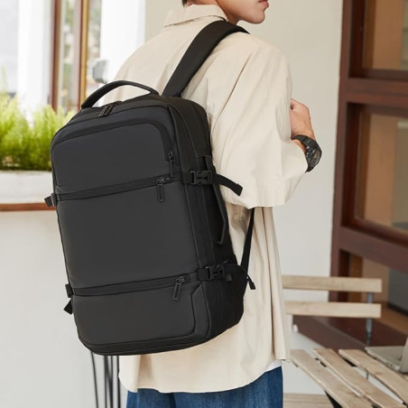SAC A DOS POUR PC PORTABLE 15.6" étanche / Antichoc / Port USB - photo 7
