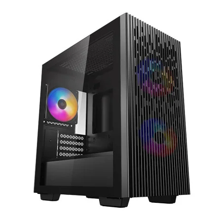 Boîtier Gaming Moyen Tour DeepCool MATREXX 40 3FS / Micro-ATX / RGB / Noir - photo 6