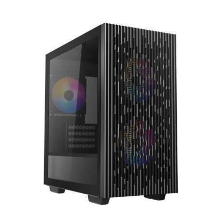 Boîtier Gaming Moyen Tour DeepCool MATREXX 40 3FS / Micro-ATX / RGB / Noir - photo 9