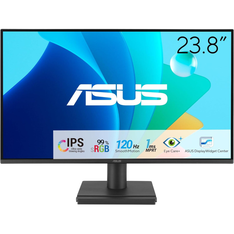 ECRAN ASUS VA249HG 23.8" FHD 120Hz IPS 1ms MPRT HDMI / VGA / NOIR - Asus - photo 1