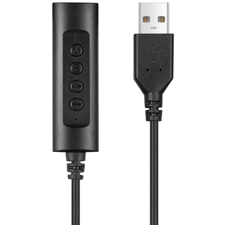 CASQUE FILAIRE SANDBERG PRO OFFICE JACK + USB - NOIR - photo 7