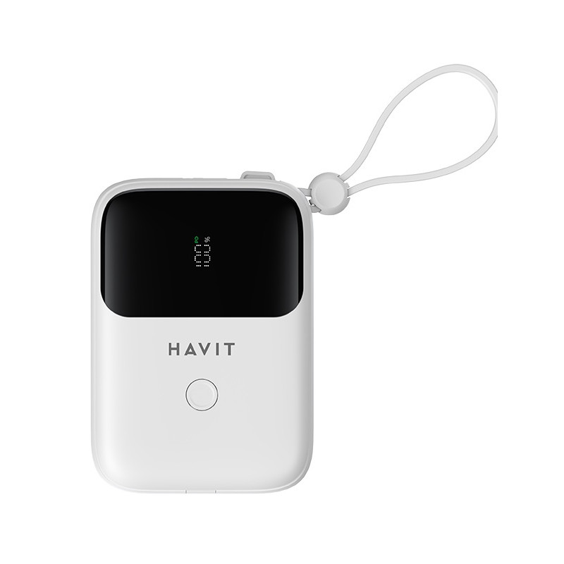 POWER BANK HAVIT PB5215 10000MAH PD20W BLANC - photo 1
