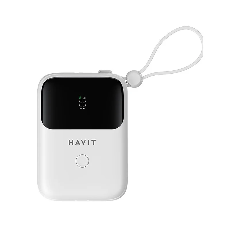 POWER BANK HAVIT PB5215 10000MAH PD20W BLANC