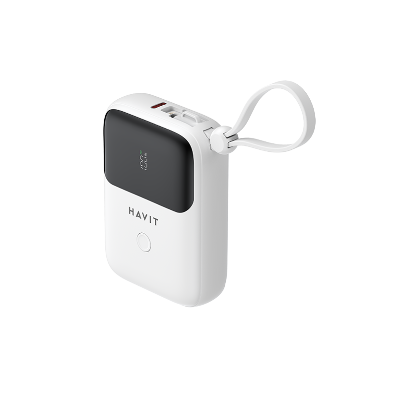 POWER BANK HAVIT PB5215 10000MAH PD20W BLANC - photo 2