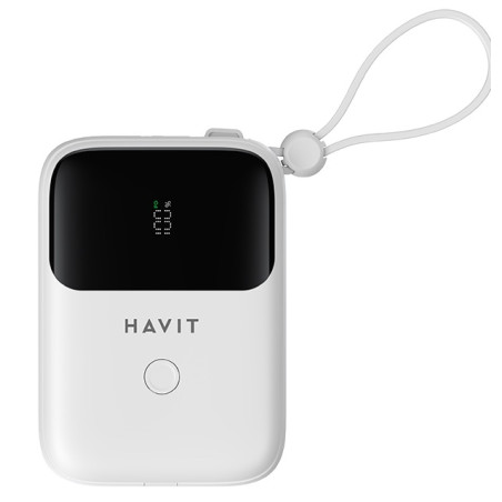 POWER BANK HAVIT PB5215 10000MAH PD20W BLANC - photo 5