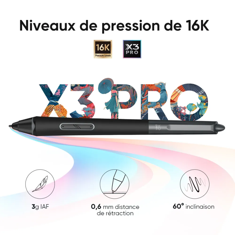 TABLETTE GRAPHIQUE XP-PEN DÉCO PRO MW With K05 GEN 2 / NOIR