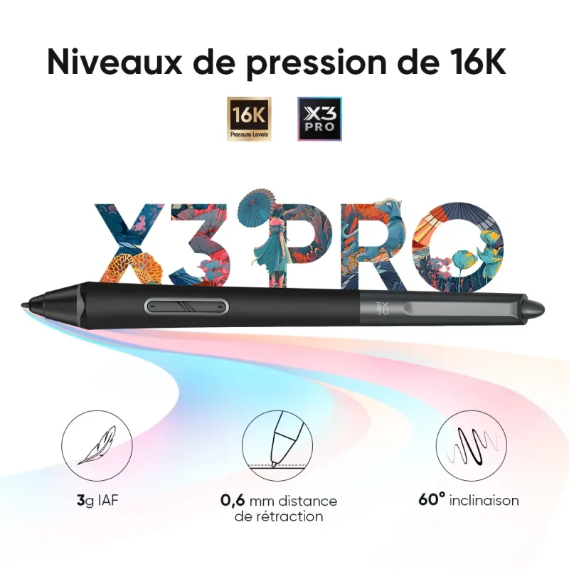 TABLETTE GRAPHIQUE XP-PEN DÉCO PRO MW With K05 GEN 2 / NOIR