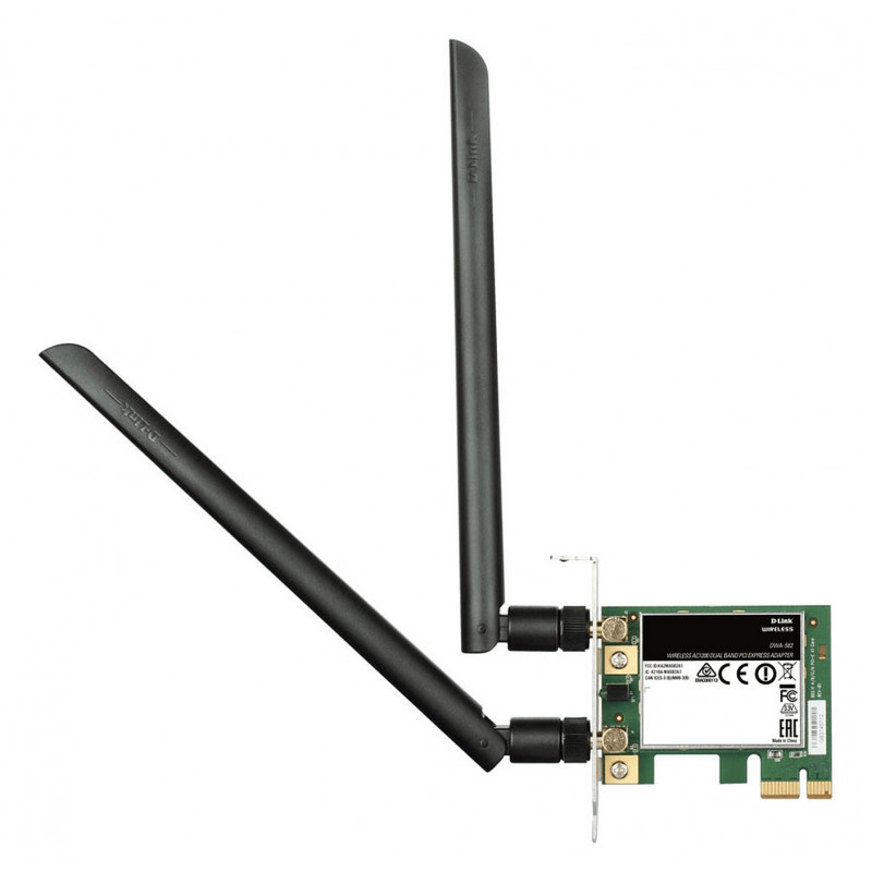 Carte PCI Wi-Fi AC1300 Double Bande PCI Express D-Link - D-Link - photo 1