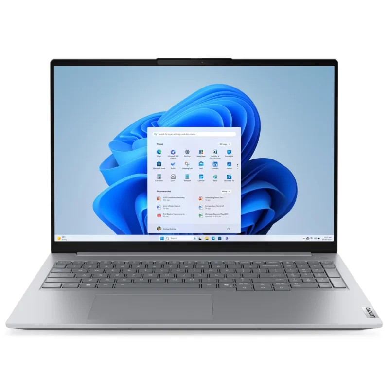 Pc Portable Lenovo ThinkBook 16 G8 IAL / Ultra 7 255H / 16 Go DDR5 / 512 Go SSD / Gris Avec Sacoche