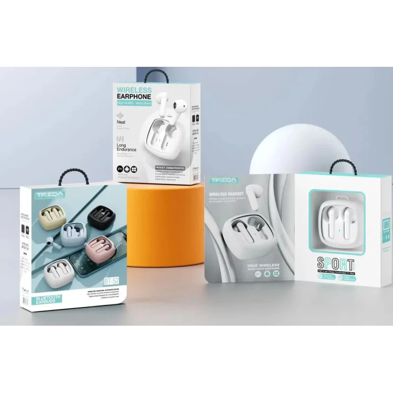Écouteurs Sans Fil TREQA BT52 WHITE - photo 2