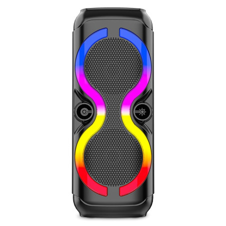 Haut-parleur DJ sans fil Bluetooth à lumière disco ZQS 8230 - 2X 20W - photo 4