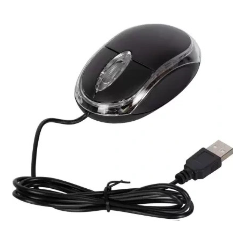 SOURIS SIMPLE NOIR TRANSAPRENT SJ-100 - photo 1