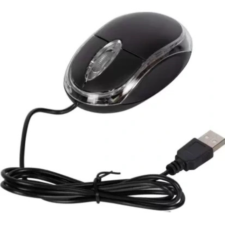 SOURIS SIMPLE NOIR TRANSAPRENT SJ-100 - photo 4