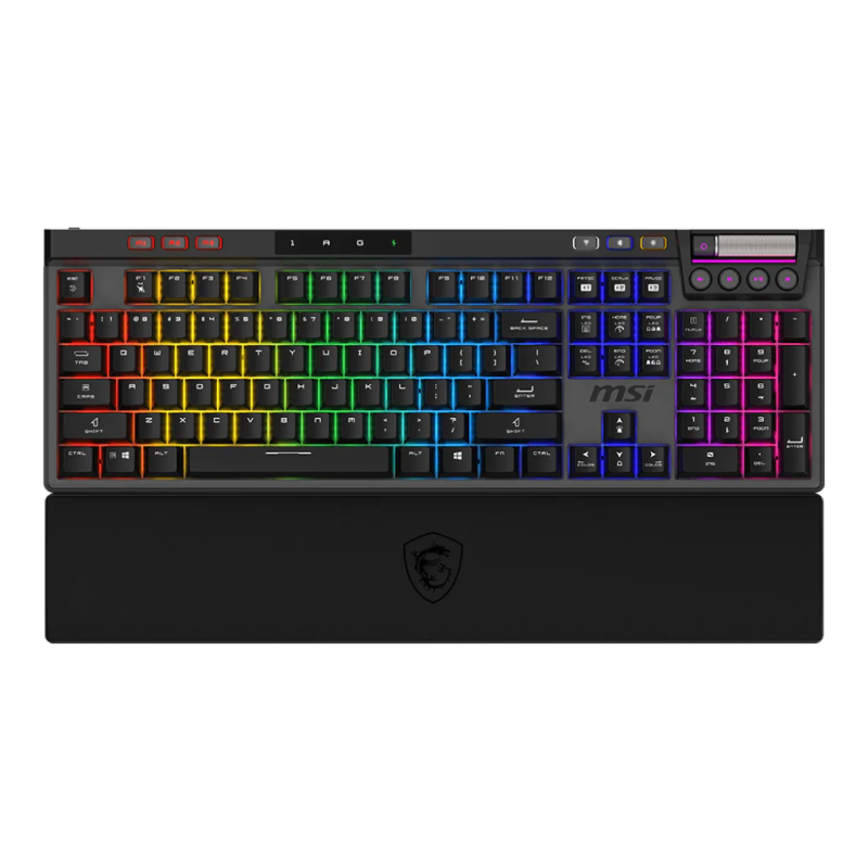 Clavier mécanique MSI STRIKE PRO W SILENT FR - MSI - photo 2