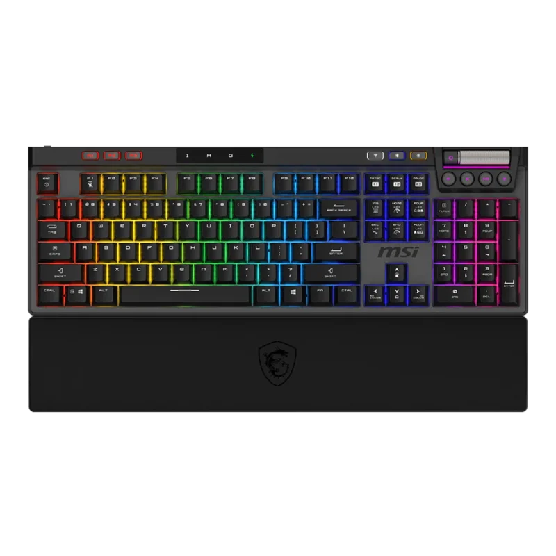 Clavier mécanique MSI STRIKE PRO W SILENT FR - MSI - photo 2