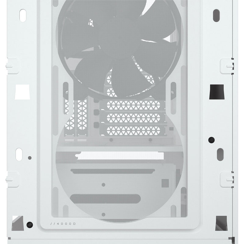 BOITIER GAMING CORSAIR 4000D WHITE / CC-9011201-WW - Corsair - photo 4